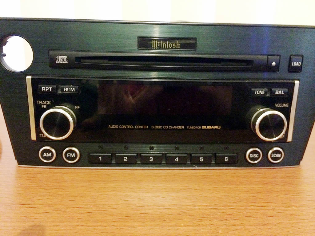 Subaru legacy sale mcintosh sound system