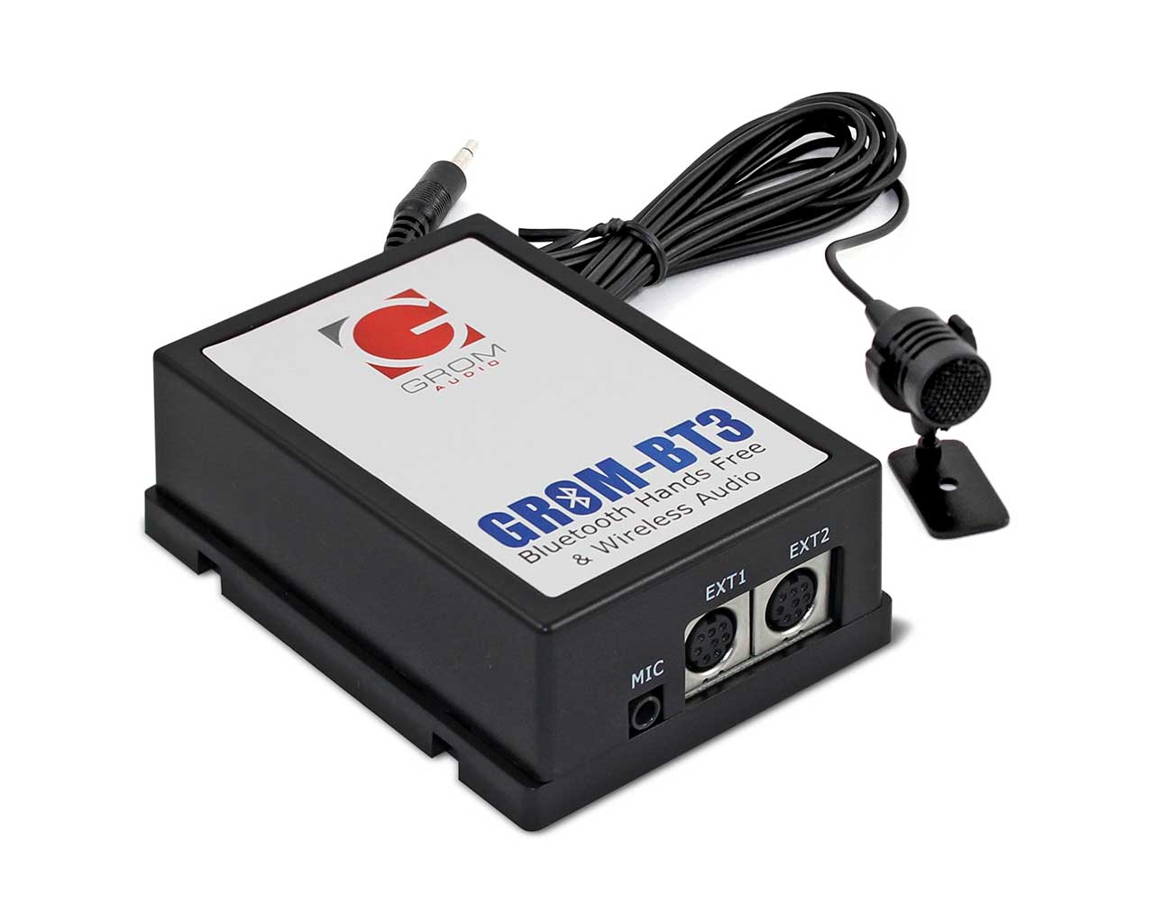 GROM BT3 Front GROM Audio BT3 Bluetooth Hands Free & Wireless Audio plugin device