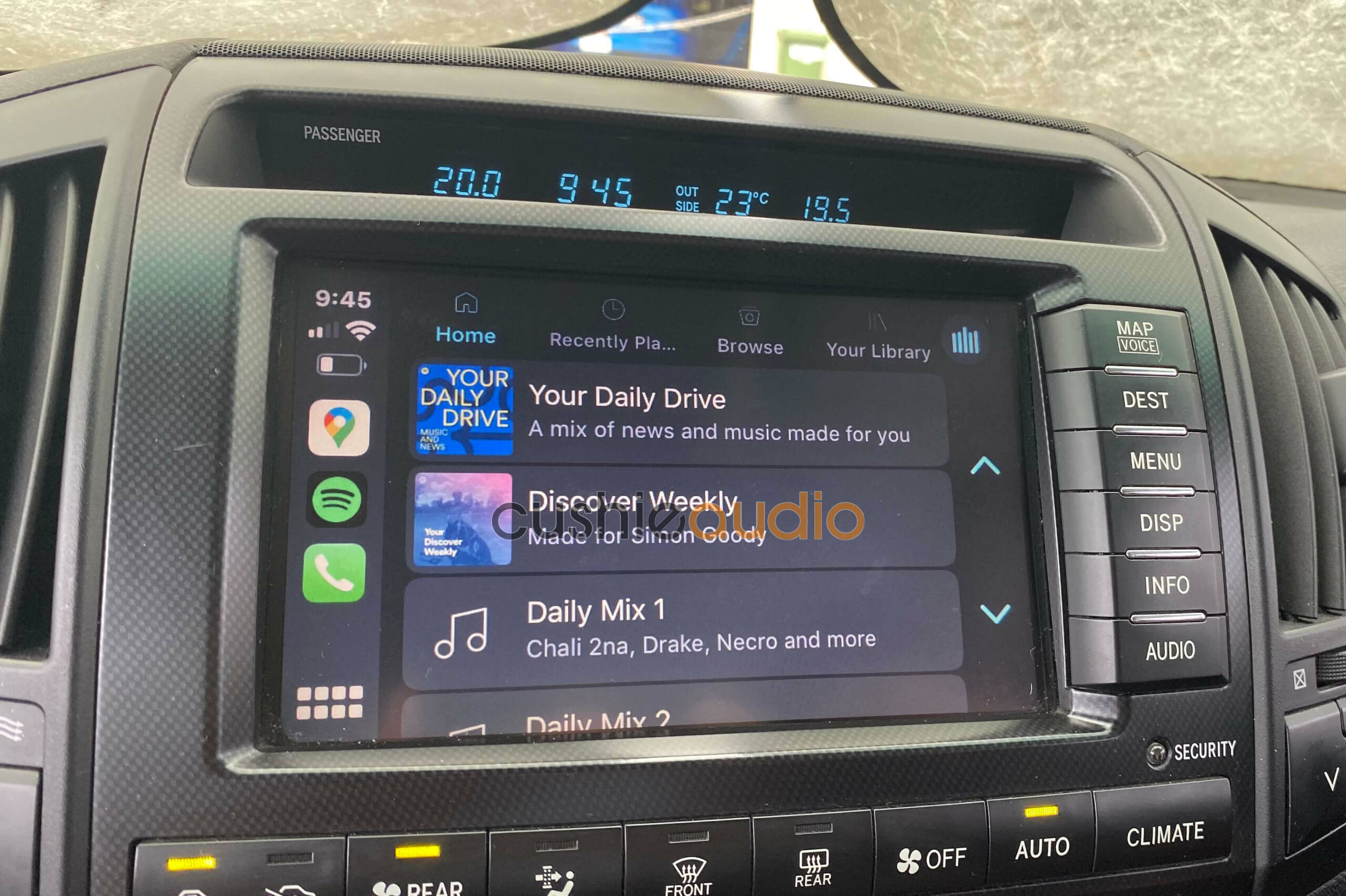 Carplay_5 Toyota Landcruiser Sahara Carplay